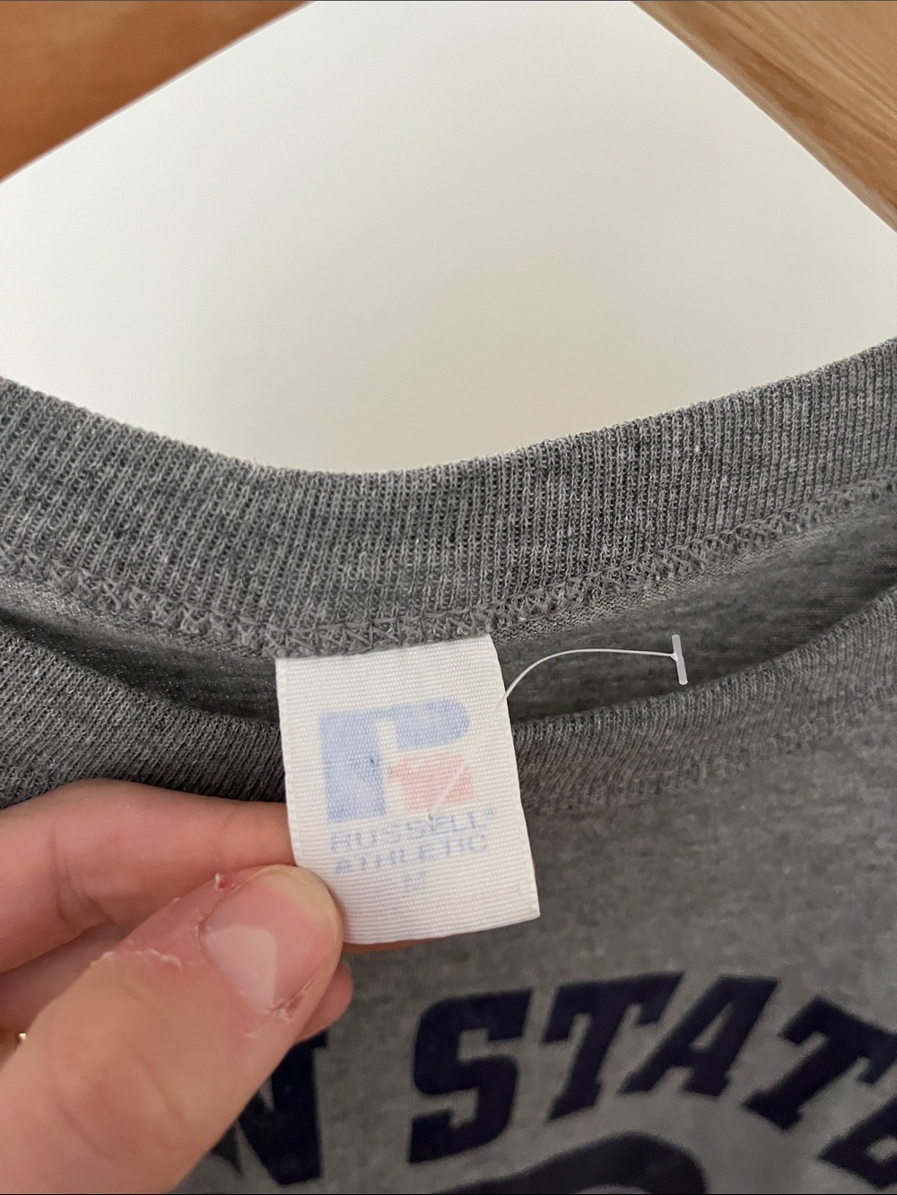 Vintage Penn State Lady Icers Gray Graphic Tee - Picture 3 of 3